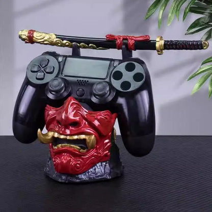 For Gaming Controller Holder One More Life Controller Holder Figure Headphone Stand for PS5/4 Gamepad Bracket